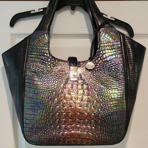 Brahmin LG Carla Black Pearl